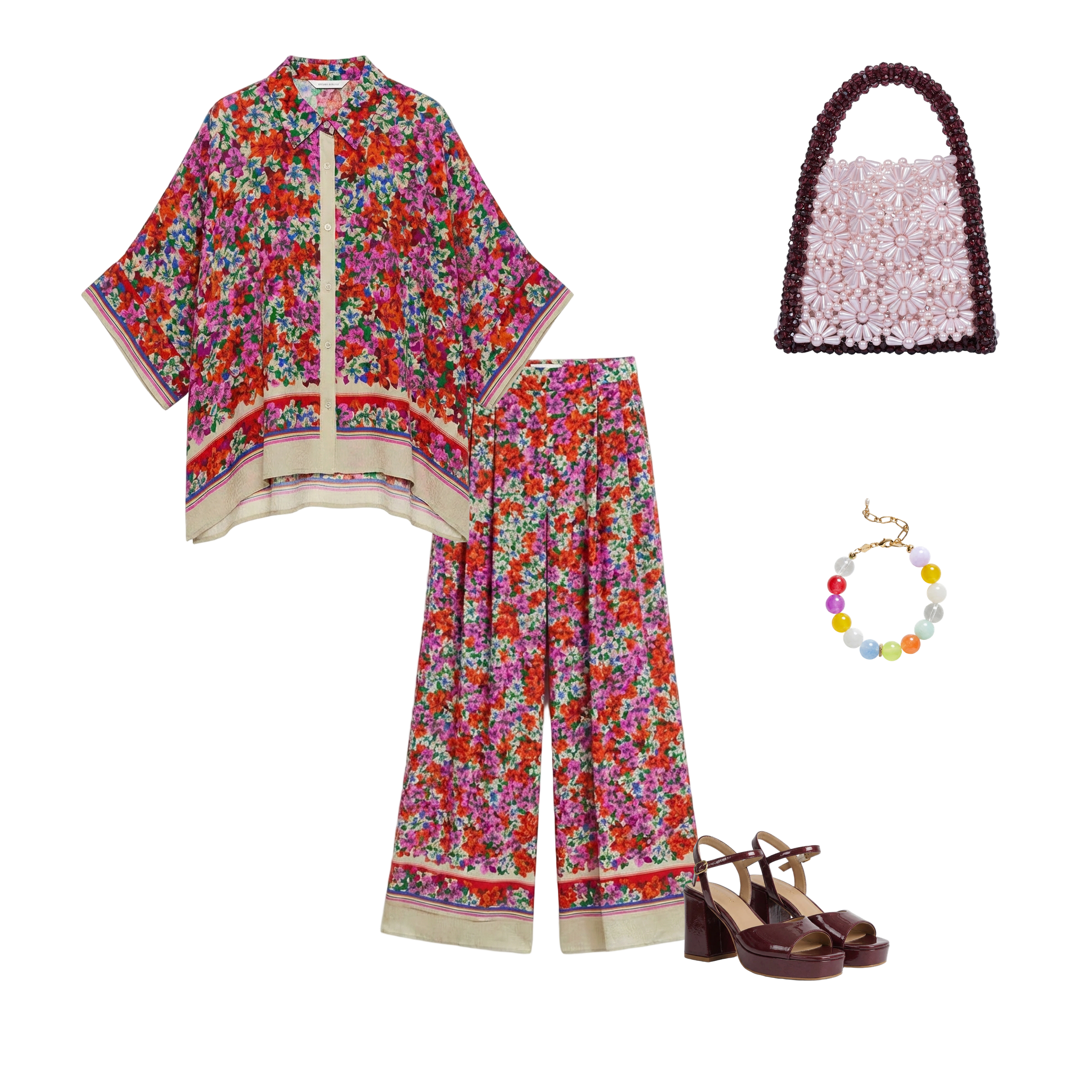 Bouquet Bead Bag